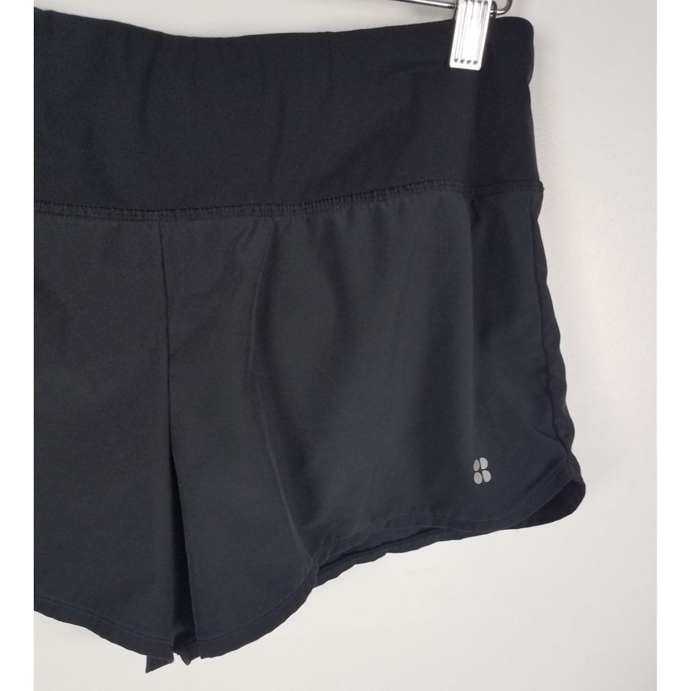 Sweaty Betty Women's Sz. M Black TIME TRIAL 3.5" BLACK RUNNING SHORTS - Picture 4 of 8